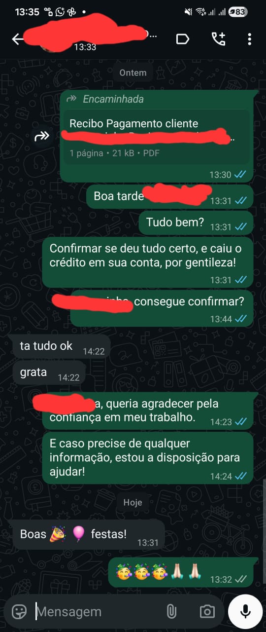 Depoimento de cliente Pai do Home