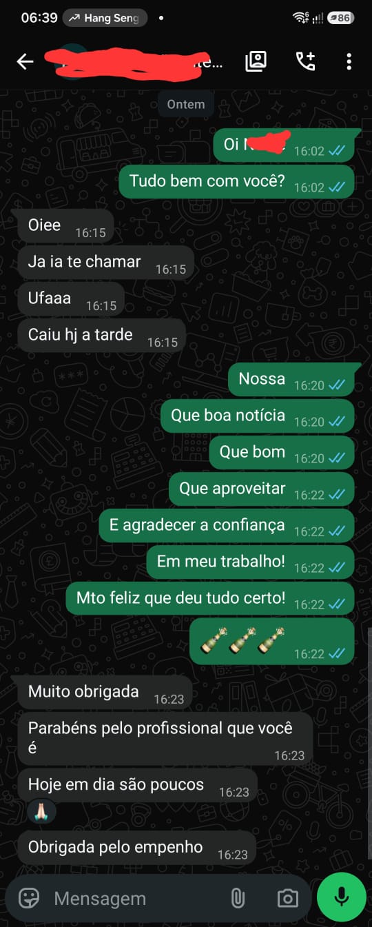 Depoimento de cliente Pai do Home